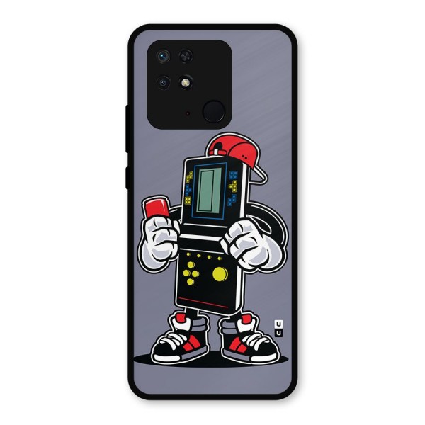 Retro Boy Metal Back Case for Redmi 10