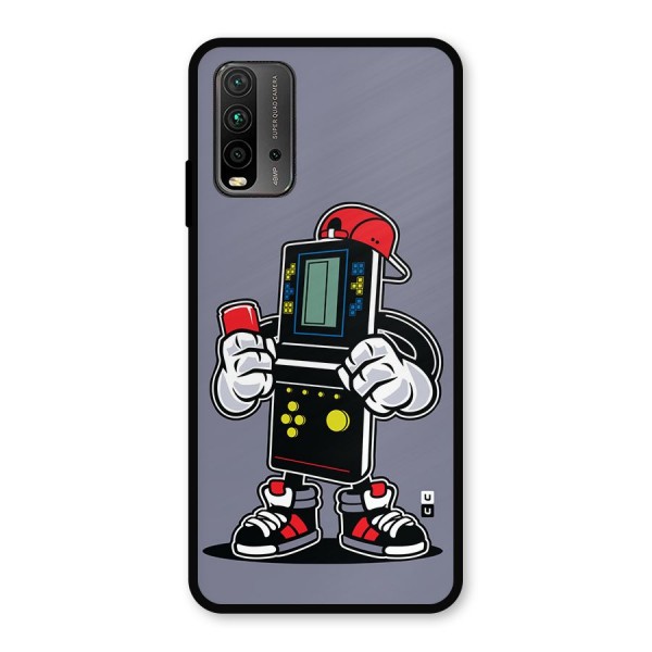 Retro Boy Metal Back Case for Redmi 9 Power