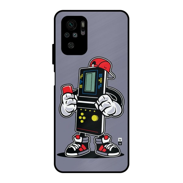 Retro Boy Metal Back Case for Redmi Note 10