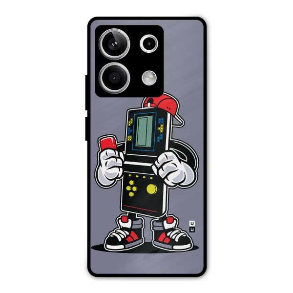 Retro Boy Metal Back Case for Redmi Note 13 5G