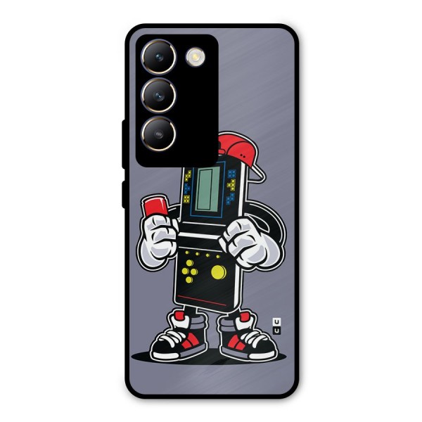 Retro Boy Metal Back Case for Vivo T3 5G