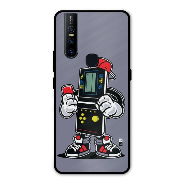 Retro Boy Metal Back Case for Vivo V15