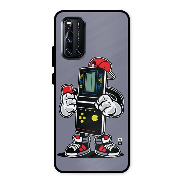 Retro Boy Metal Back Case for Vivo V19