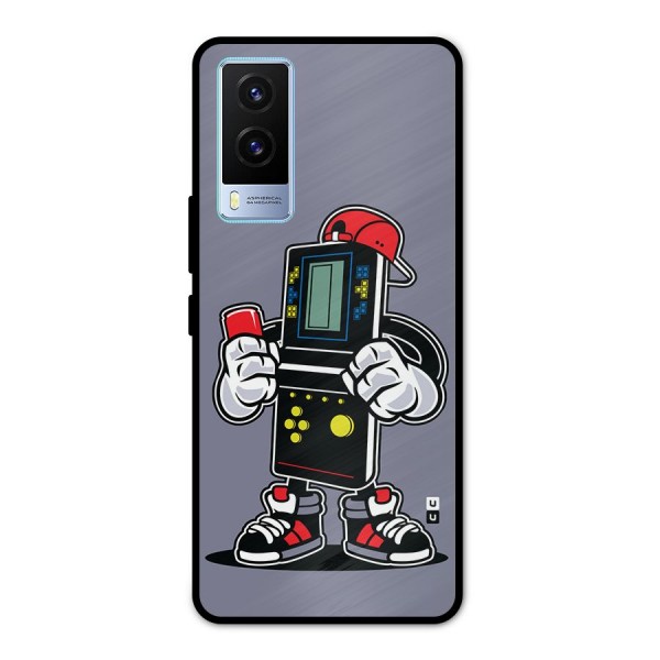 Retro Boy Metal Back Case for Vivo V21e 5G