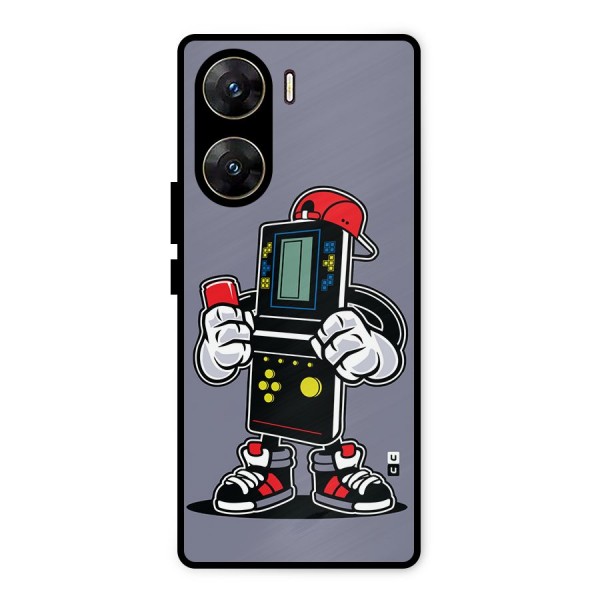 Retro Boy Metal Back Case for Vivo V29e