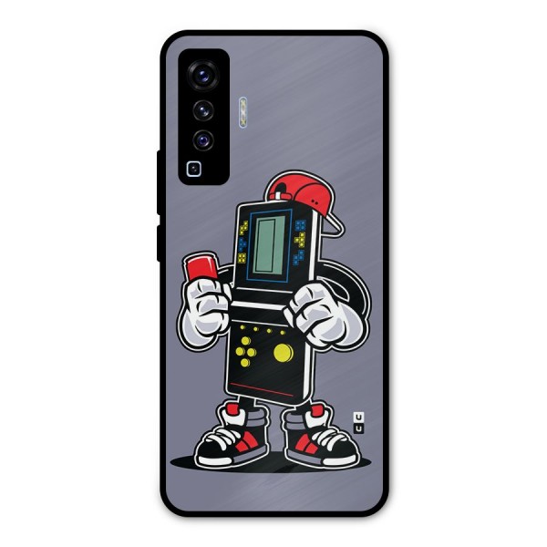 Retro Boy Metal Back Case for Vivo X50