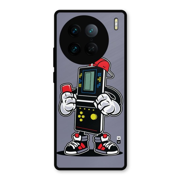 Retro Boy Metal Back Case for Vivo X90 Pro