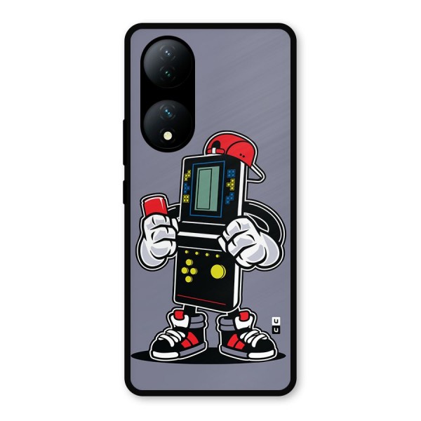 Retro Boy Metal Back Case for Vivo Y100