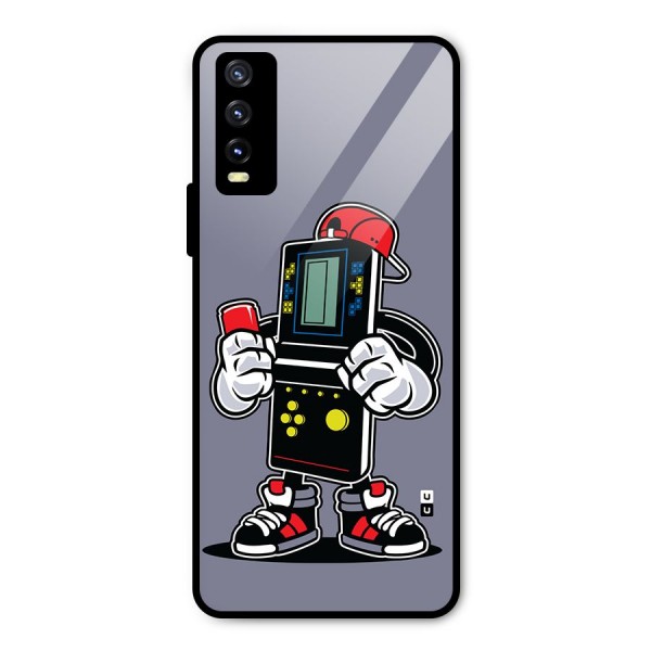 Retro Boy Metal Back Case for Vivo Y20 2021