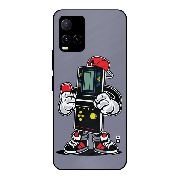 Retro Boy Metal Back Case for Vivo Y21