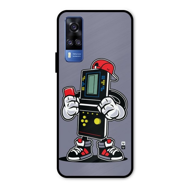 Retro Boy Metal Back Case for Vivo Y31