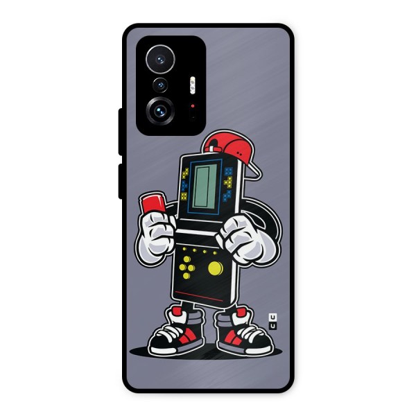 Retro Boy Metal Back Case for Xiaomi 11T Pro