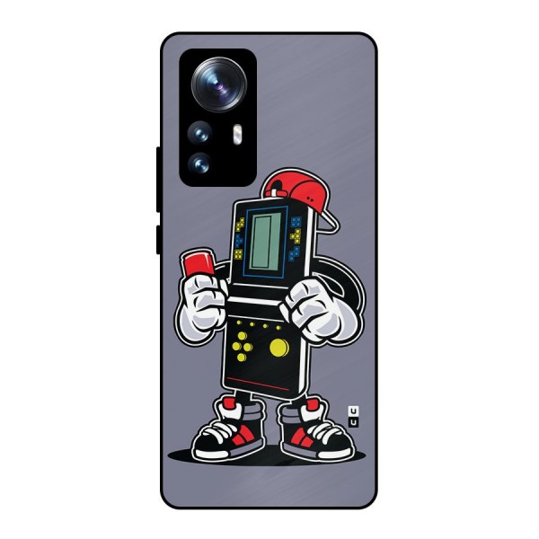 Retro Boy Metal Back Case for Xiaomi 12 Pro