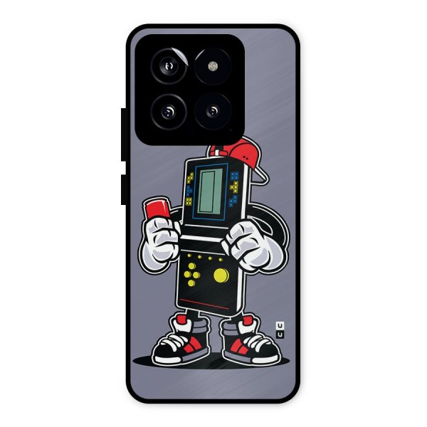 Retro Boy Metal Back Case for Xiaomi 14