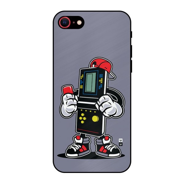 Retro Boy Metal Back Case for iPhone 7