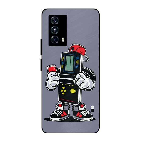 Retro Boy Metal Back Case for iQOO Z5