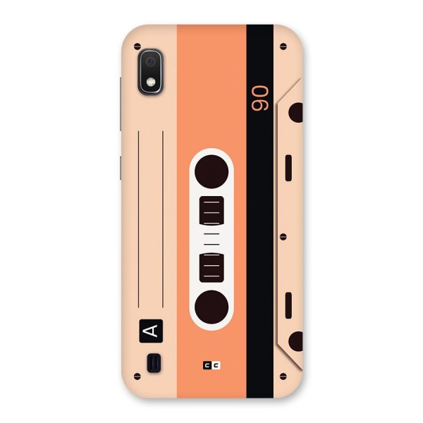 Retro Cassete Back Case for Galaxy A10