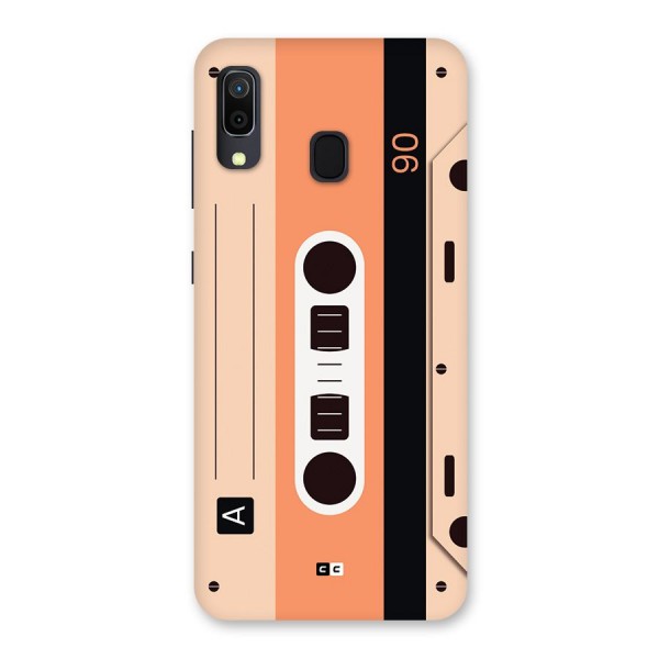 Retro Cassete Back Case for Galaxy A30