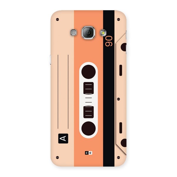 Retro Cassete Back Case for Galaxy A8