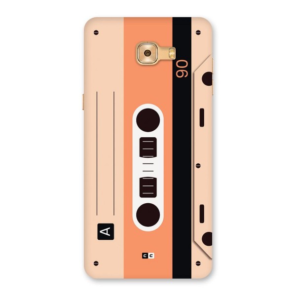 Retro Cassete Back Case for Galaxy C9 Pro