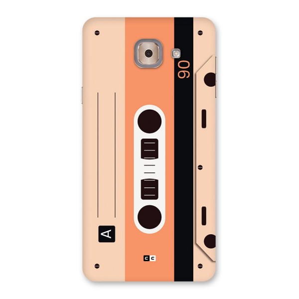 Retro Cassete Back Case for Galaxy J7 Max