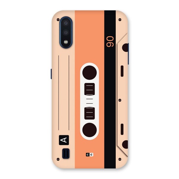 Retro Cassete Back Case for Galaxy M01