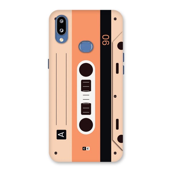 Retro Cassete Back Case for Galaxy M01s