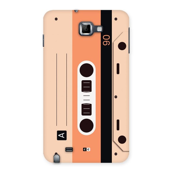 Retro Cassete Back Case for Galaxy Note