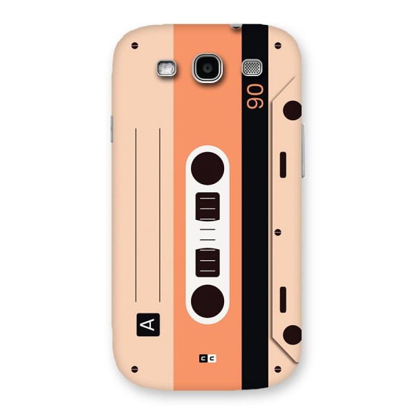 Retro Cassete Back Case for Galaxy S3 Neo