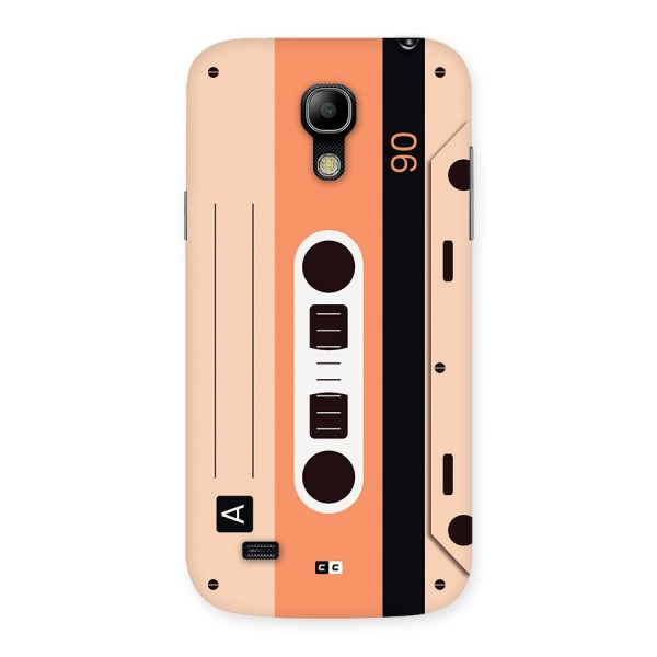 Retro Cassete Back Case for Galaxy S4 Mini