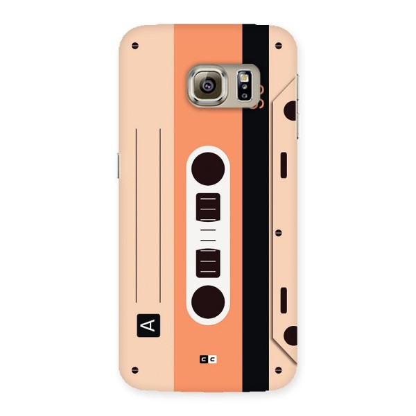 Retro Cassete Back Case for Galaxy S6 Edge Plus