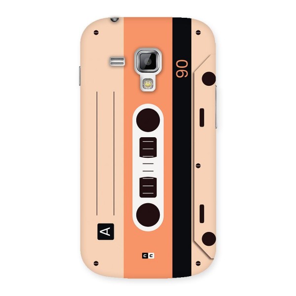 Retro Cassete Back Case for Galaxy S Duos