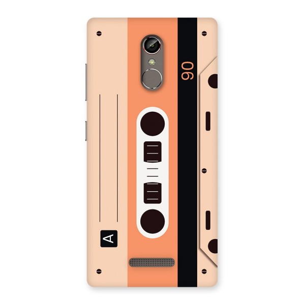 Retro Cassete Back Case for Gionee S6s