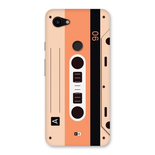 Retro Cassete Back Case for Google Pixel 3a XL