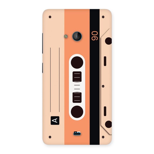 Retro Cassete Back Case for Lumia 540