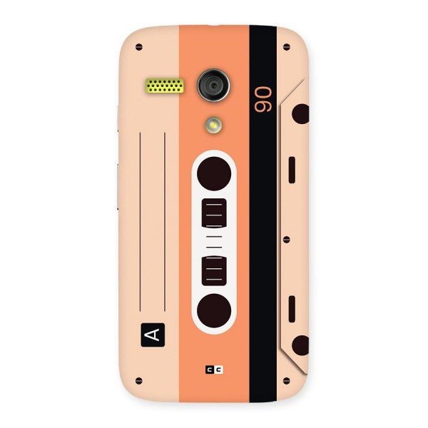 Retro Cassete Back Case for Moto G