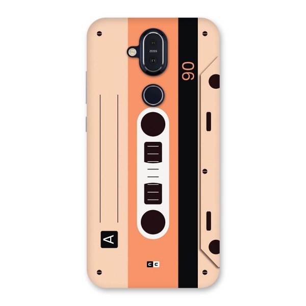 Retro Cassete Back Case for Nokia 8.1