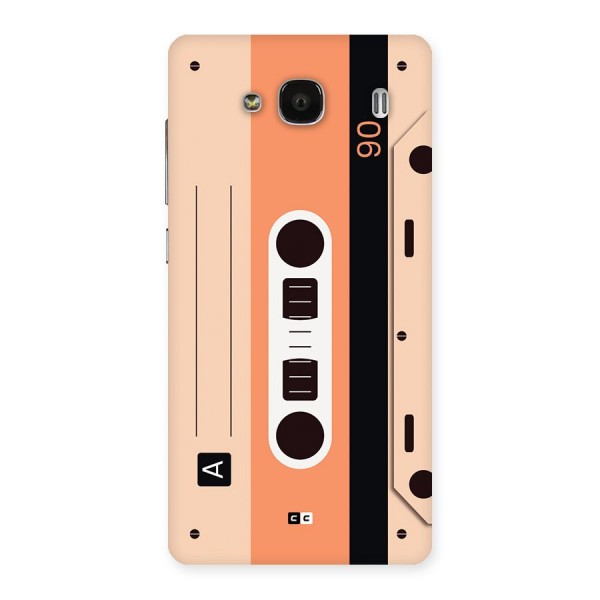 Retro Cassete Back Case for Redmi 2s