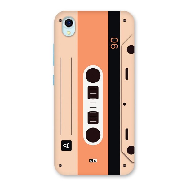 Retro Cassete Back Case for Vivo Y1s