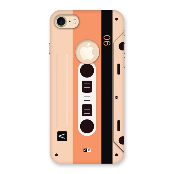 Retro Cassete Back Case for iPhone 8 Logo Cut