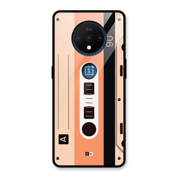 Retro Cassete Glass Back Case for OnePlus 7T