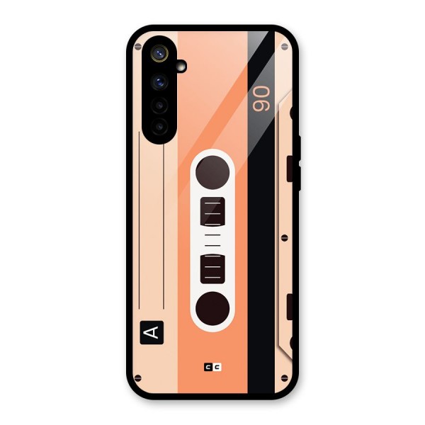 Retro Cassete Glass Back Case for Realme 6