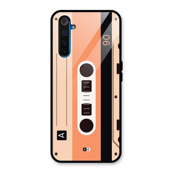 Retro Cassete Glass Back Case for Realme 6 Pro