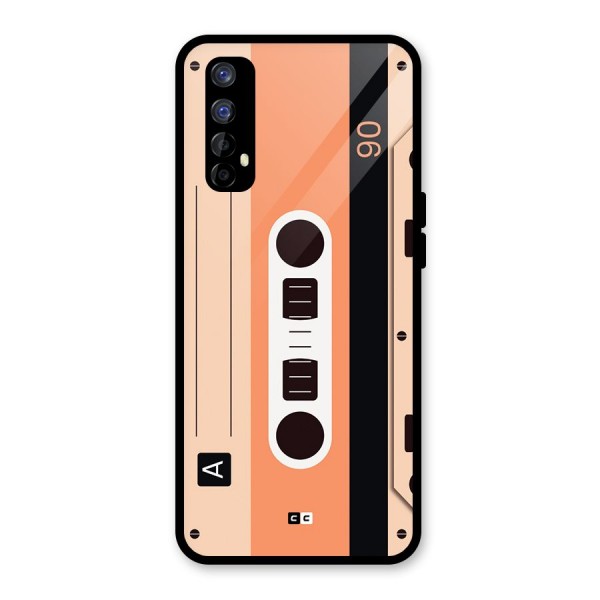 Retro Cassete Glass Back Case for Realme 7