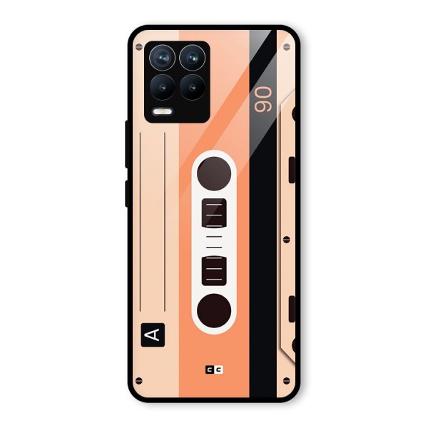 Retro Cassete Glass Back Case for Realme 8 Pro