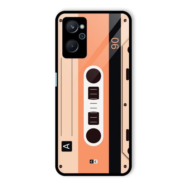 Retro Cassete Glass Back Case for Realme 9i