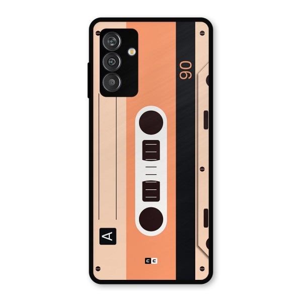 Retro Cassete Metal Back Case for Galaxy F13