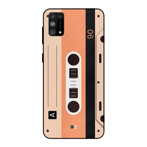 Retro Cassete Metal Back Case for Galaxy F41