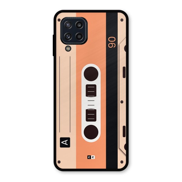 Retro Cassete Metal Back Case for Galaxy M32