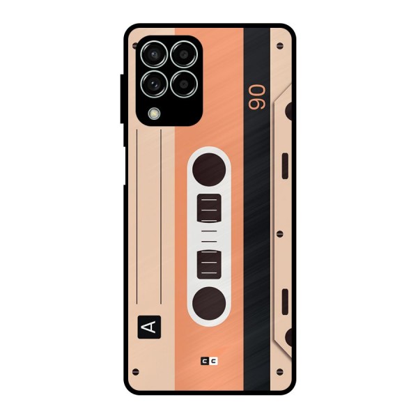 Retro Cassete Metal Back Case for Galaxy M33